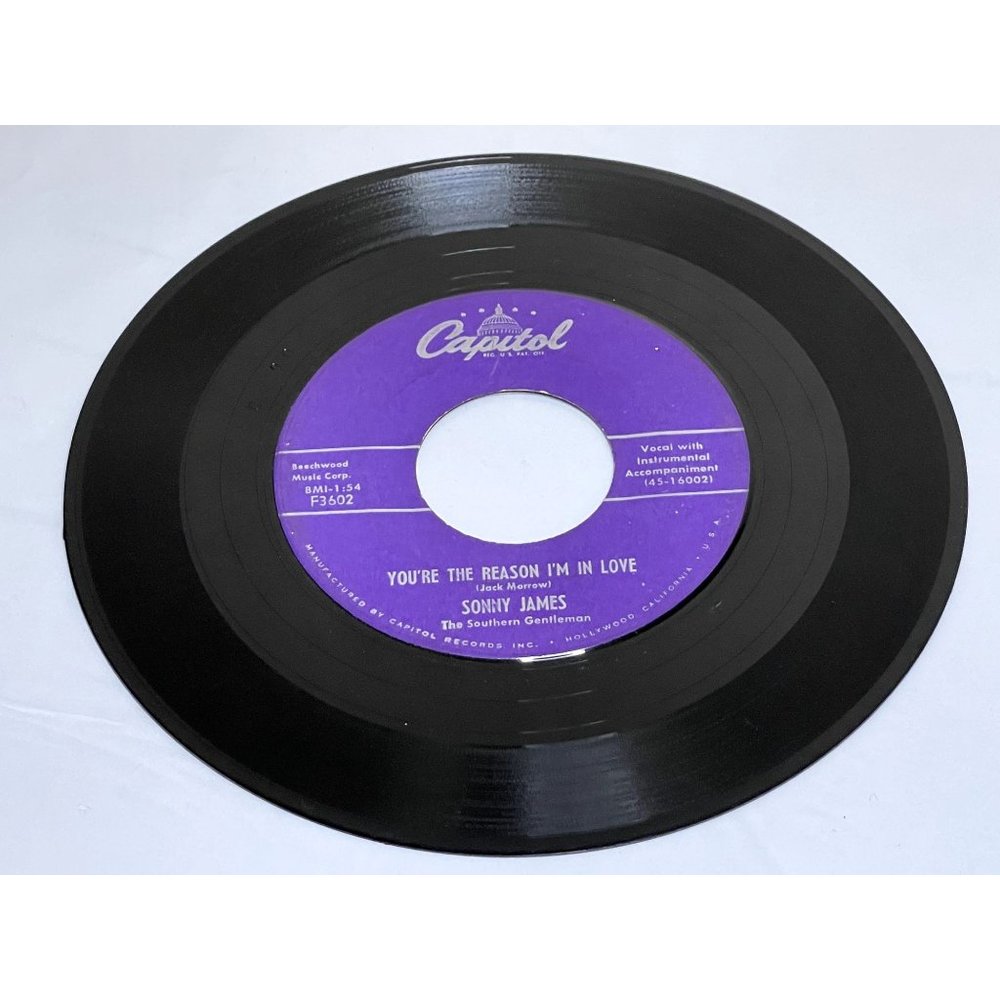 Sonny James You're The Reason I'm In Love Young Love F3602 Folk, World